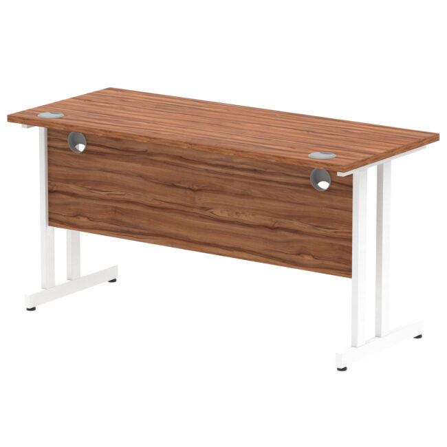impulse 1400mm slimline desk cantilever leg