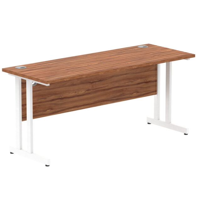 impulse 1600mm slimline desk cantilever leg
