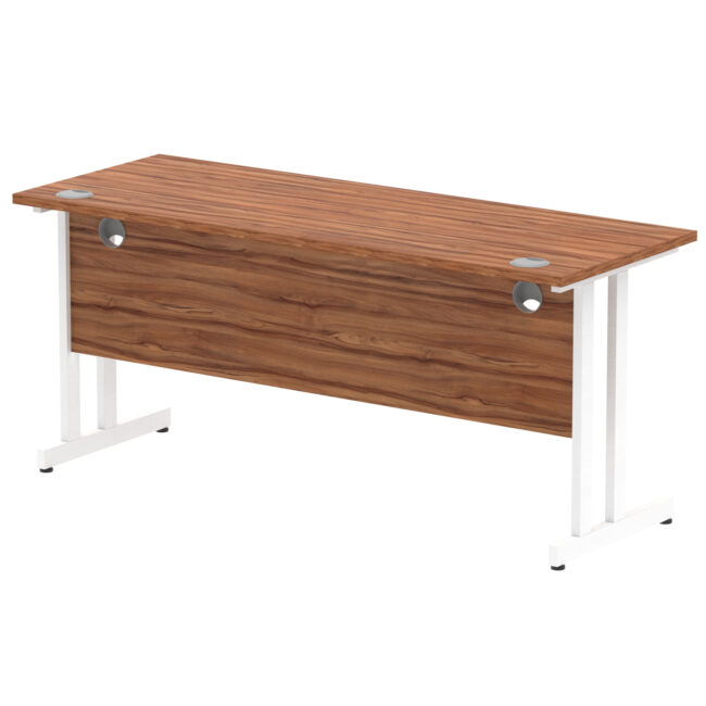 impulse 1600mm slimline desk cantilever leg