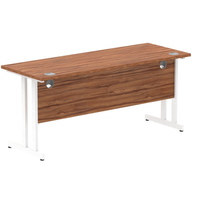 impulse 1600mm slimline desk cantilever leg