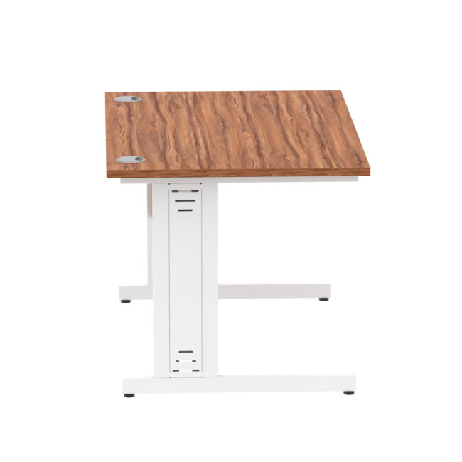impulse 1200mm straight desk cable managed leg