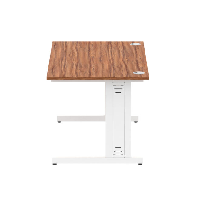 impulse 1400mm straight desk cable managed leg