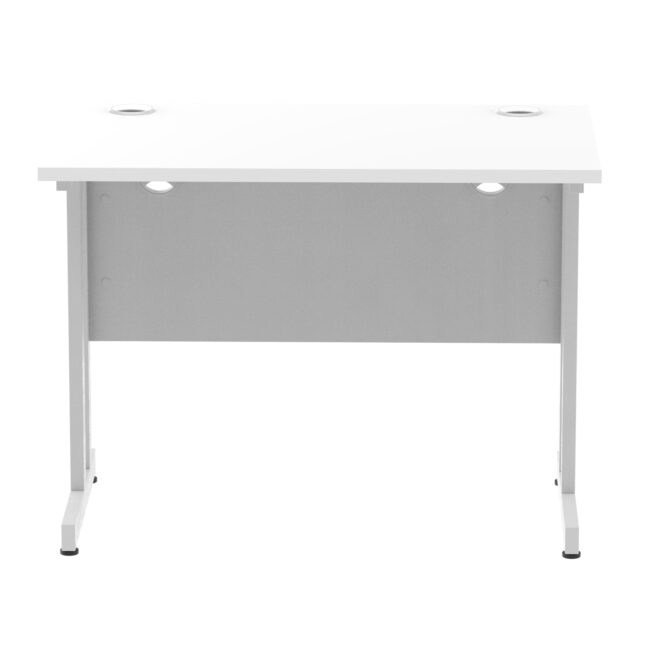 impulse 1000mm slimline desk cantilever leg