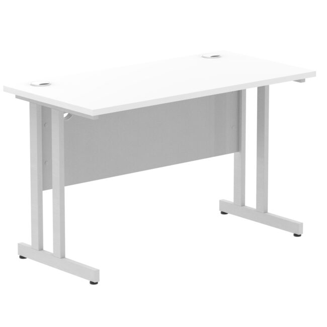 impulse 1200mm slimline desk cantilever leg