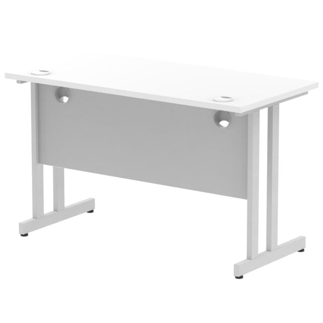 impulse 1200mm slimline desk cantilever leg