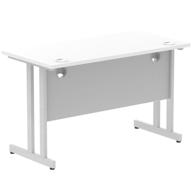 impulse 1200mm slimline desk cantilever leg