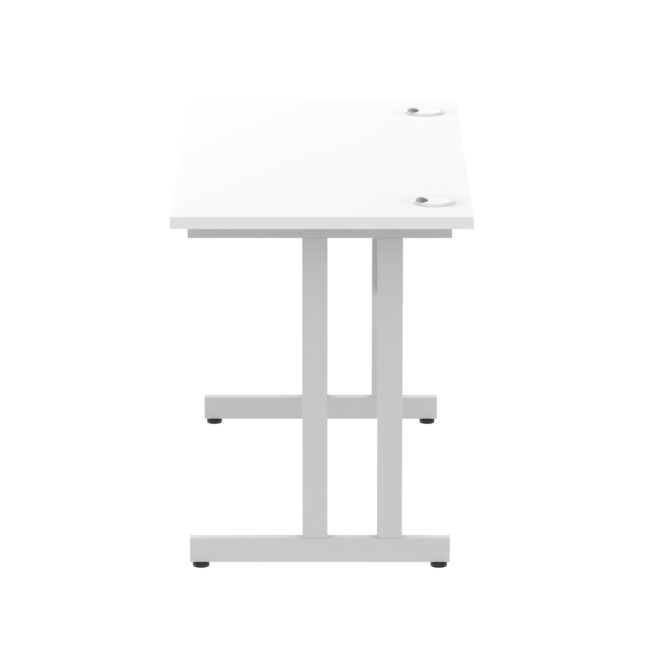 impulse 1200mm slimline desk cantilever leg