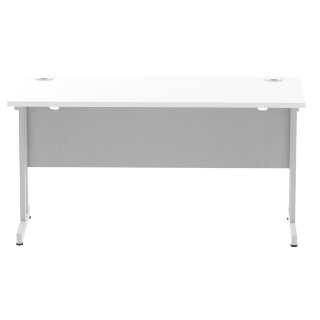 impulse 1400mm slimline desk cantilever leg
