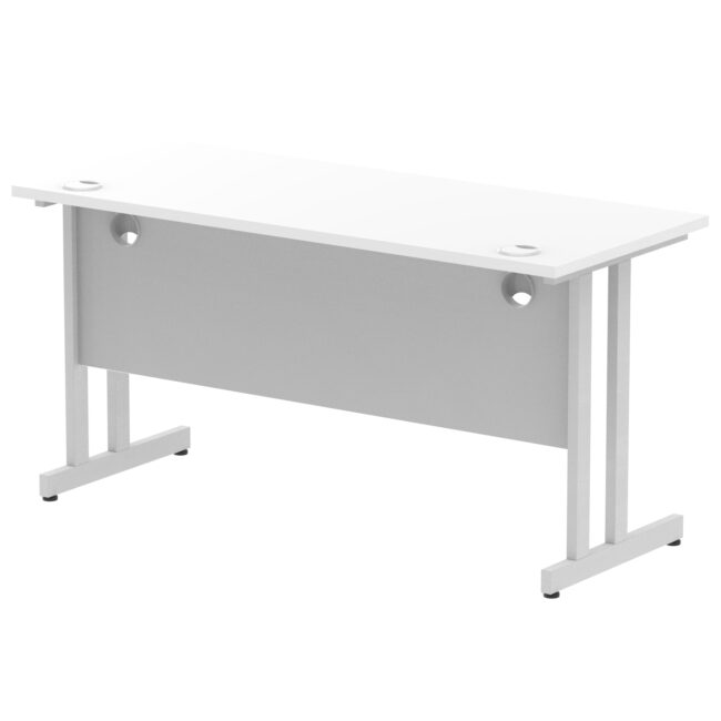 impulse 1400mm slimline desk cantilever leg