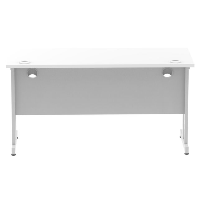 impulse 1400mm slimline desk cantilever leg