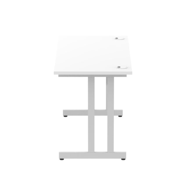 impulse 1400mm slimline desk cantilever leg