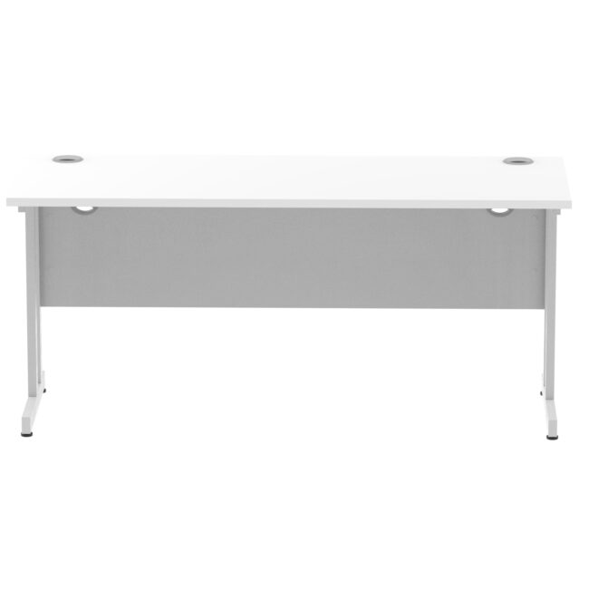 impulse 1600mm slimline desk cantilever leg