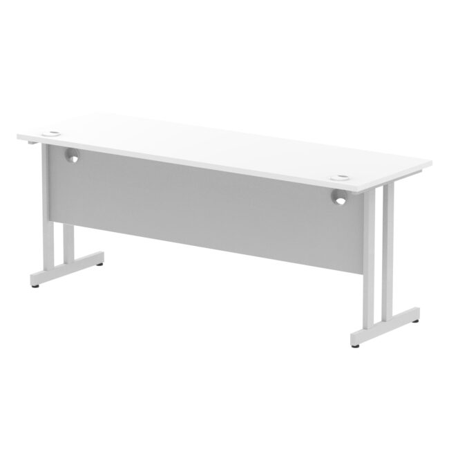 impulse 1800mm slimline desk cantilever leg