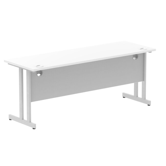 impulse 1800mm slimline desk cantilever leg