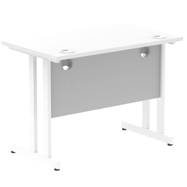 impulse 1000mm slimline desk cantilever leg