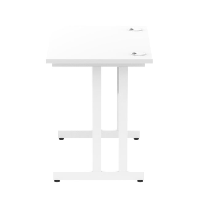 impulse 1000mm slimline desk cantilever leg