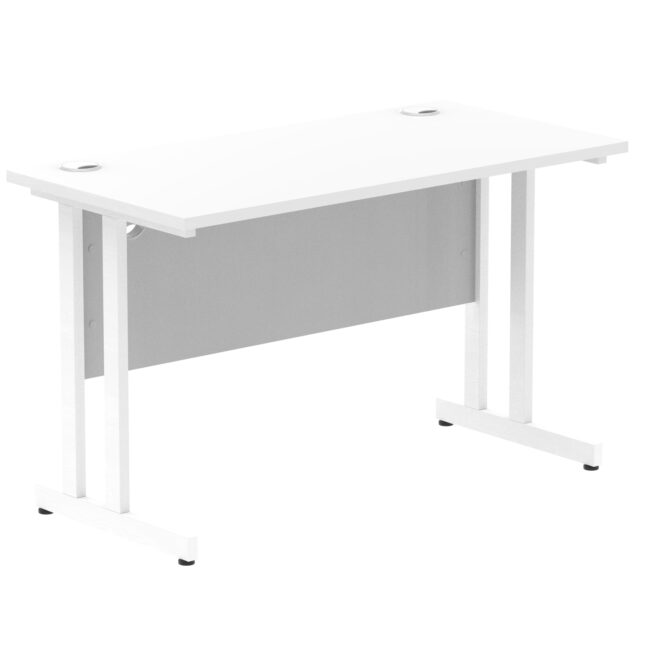 impulse 1200mm slimline desk cantilever leg