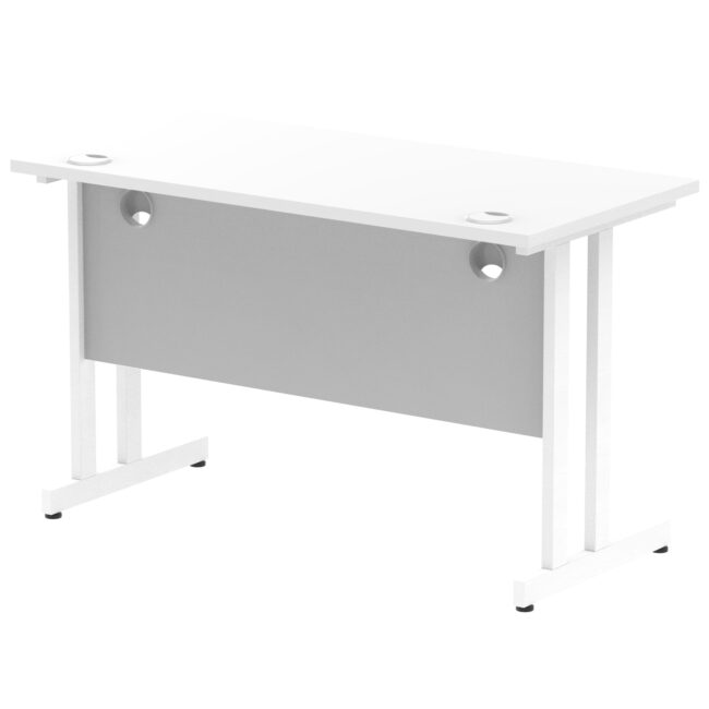 impulse 1200mm slimline desk cantilever leg