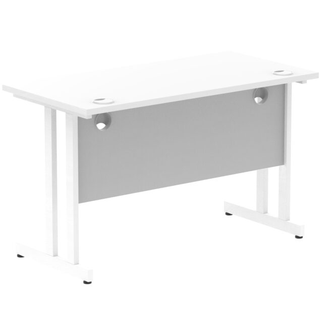 impulse 1200mm slimline desk cantilever leg