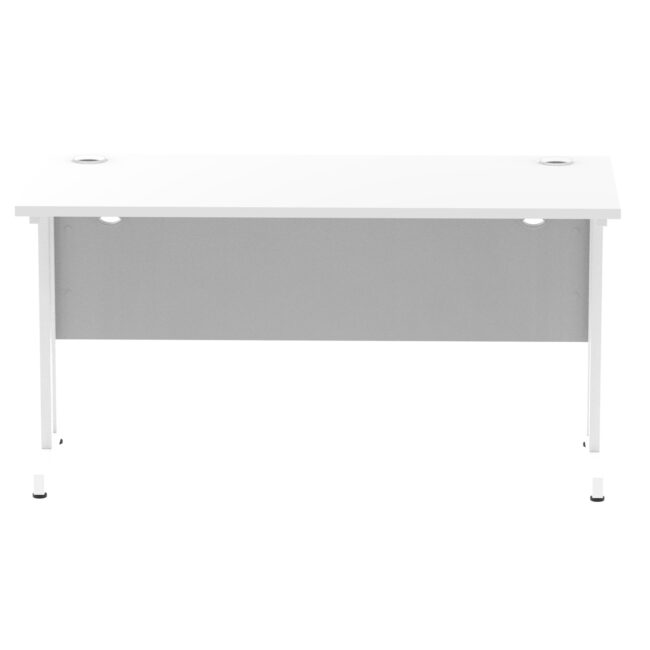 impulse 1400mm slimline desk cantilever leg