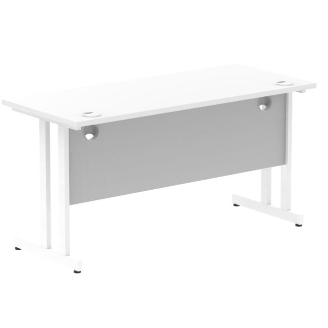 impulse 1400mm slimline desk cantilever leg
