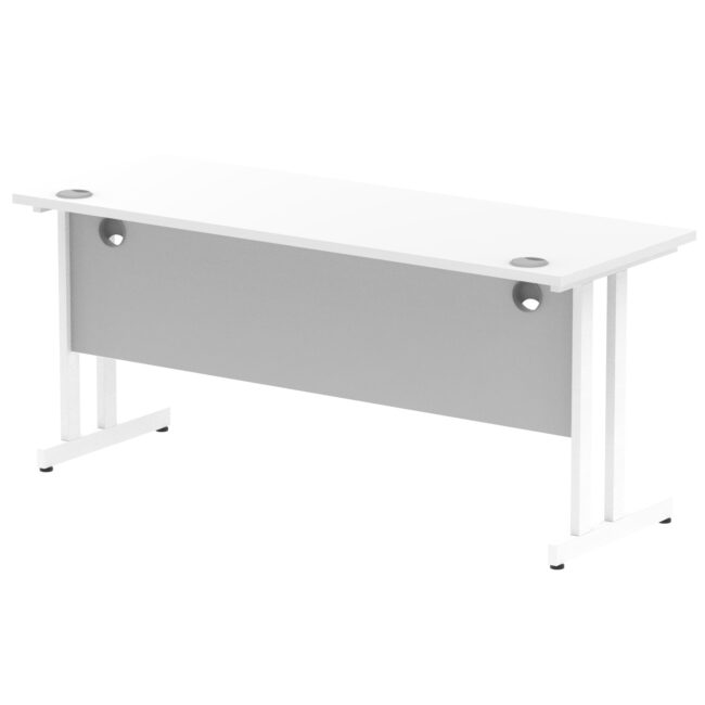 impulse 1600mm slimline desk cantilever leg