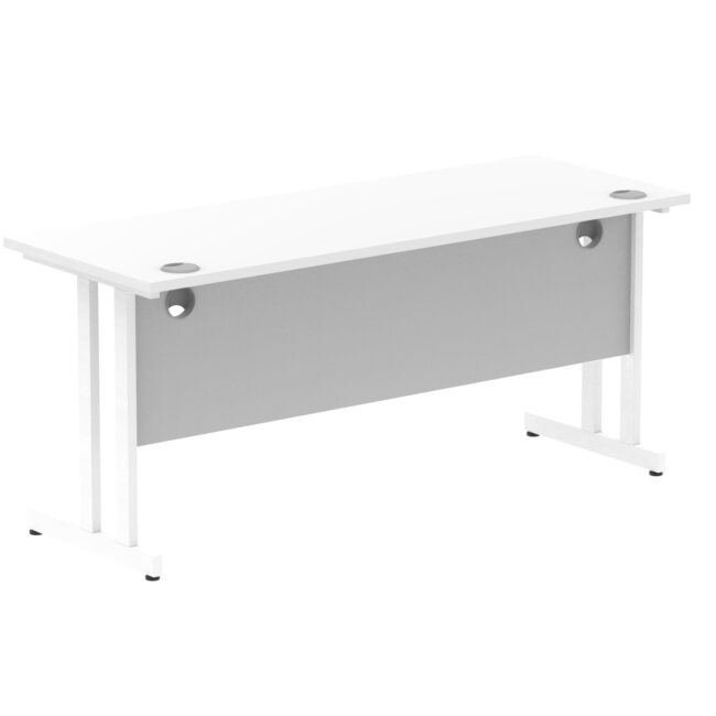 impulse 1600mm slimline desk cantilever leg