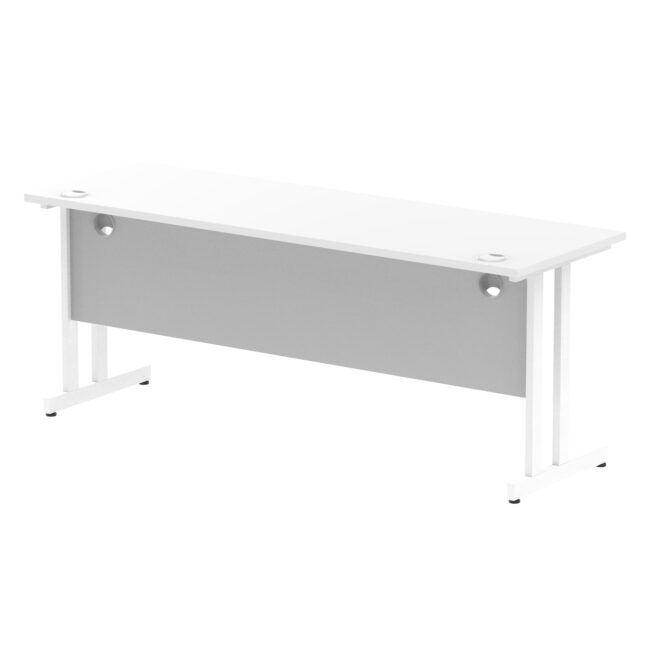impulse 1800mm slimline desk cantilever leg