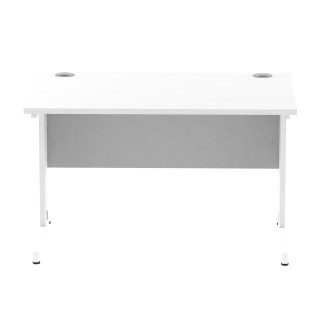 impulse 1200mm straight desk cable managed leg