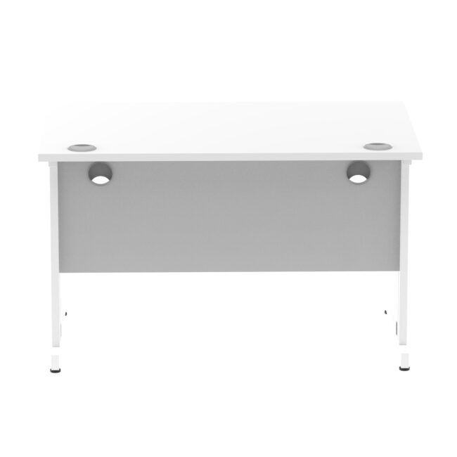 impulse 1200mm straight desk cable managed leg