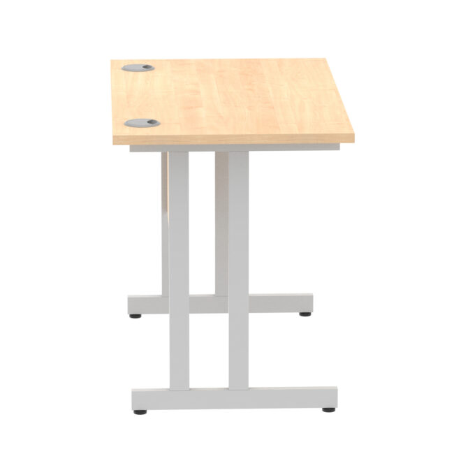 impulse 1000mm slimline desk cantilever leg