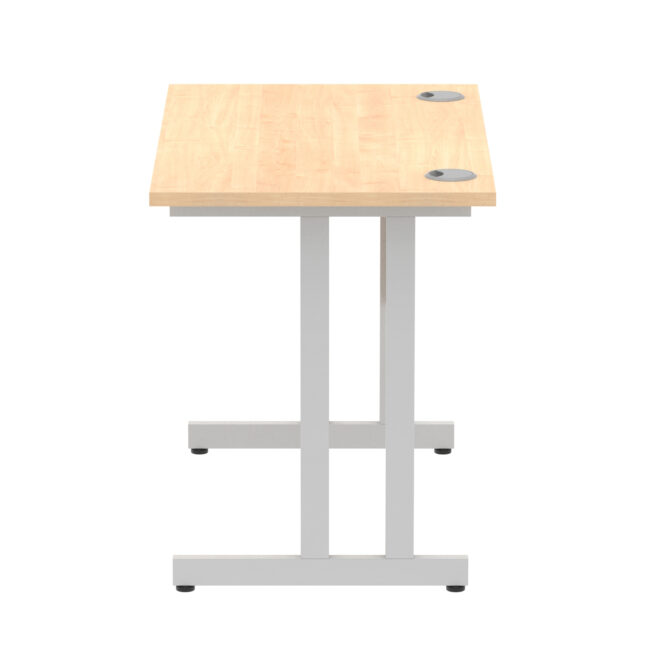 impulse 1000mm slimline desk cantilever leg