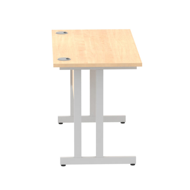 impulse 1200mm slimline desk cantilever leg