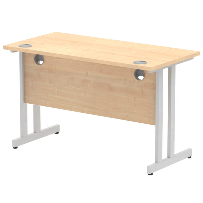 impulse 1200mm slimline desk cantilever leg