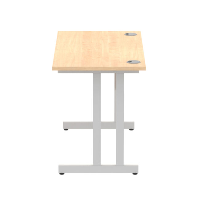 impulse 1200mm slimline desk cantilever leg