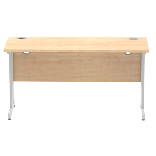 impulse 1400mm slimline desk cantilever leg