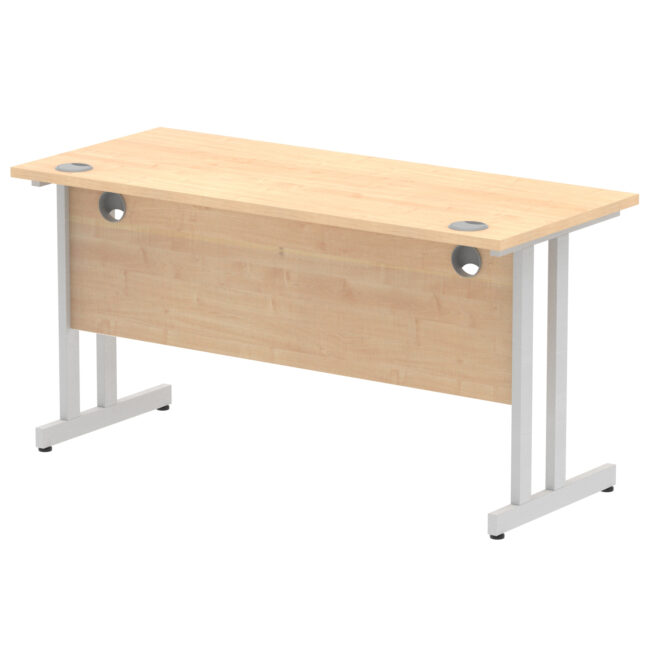 impulse 1400mm slimline desk cantilever leg