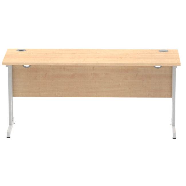 impulse 1600mm slimline desk cantilever leg