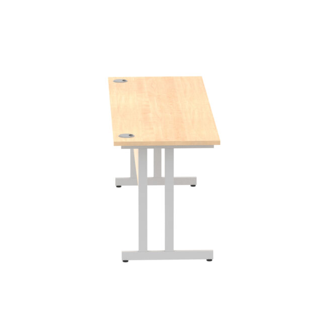 impulse 1800mm slimline desk cantilever leg