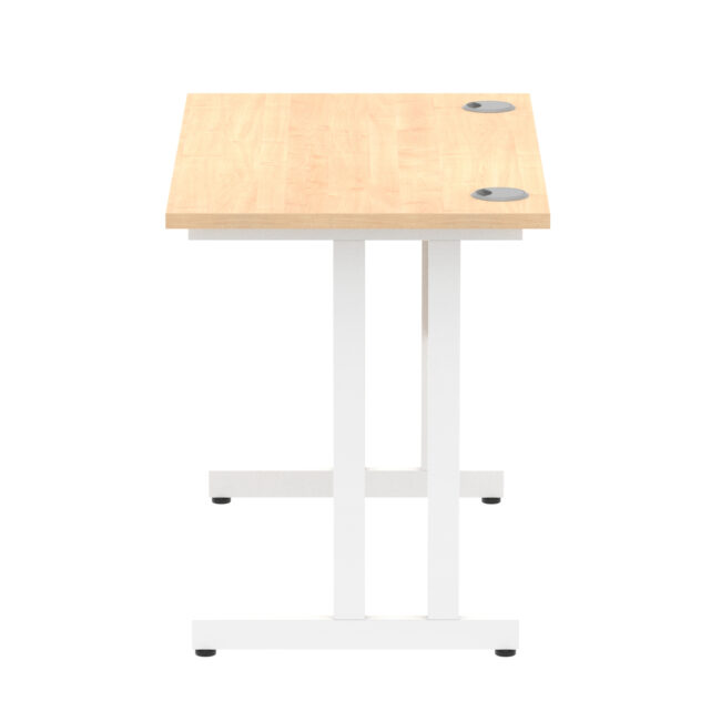 impulse 1000mm slimline desk cantilever leg