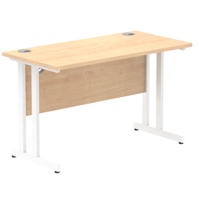 impulse 1200mm slimline desk cantilever leg