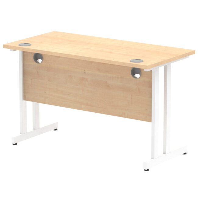 impulse 1200mm slimline desk cantilever leg