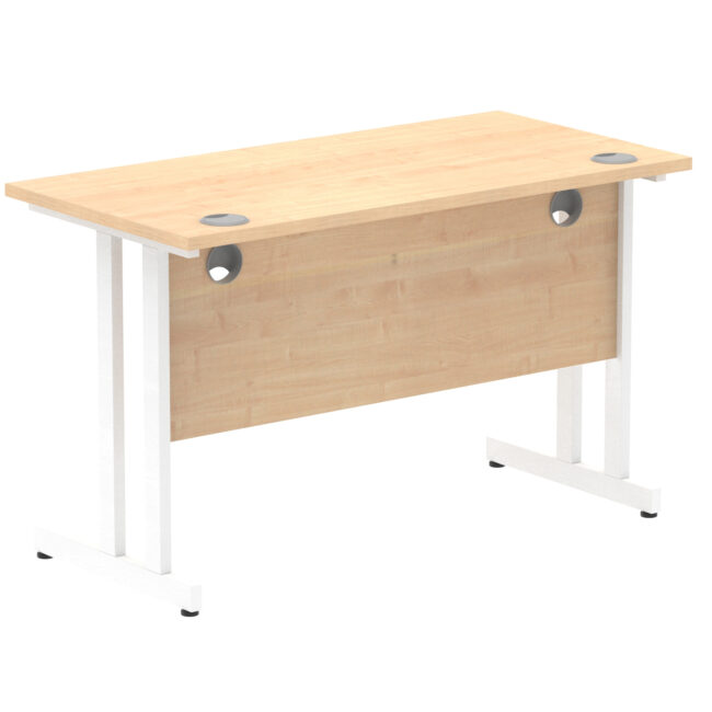 impulse 1200mm slimline desk cantilever leg