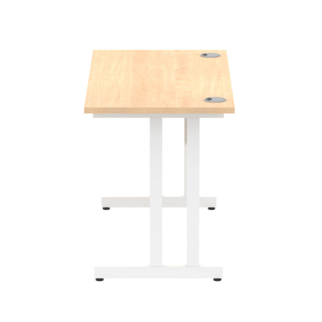 impulse 1200mm slimline desk cantilever leg