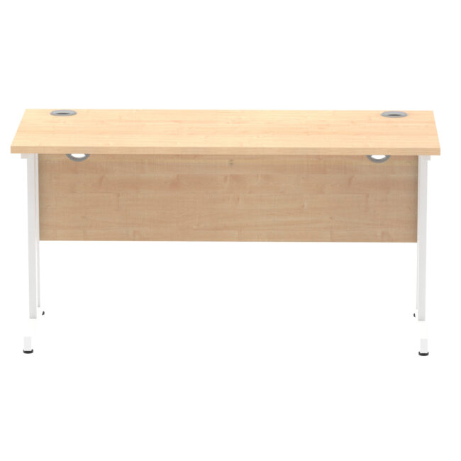 impulse 1400mm slimline desk cantilever leg