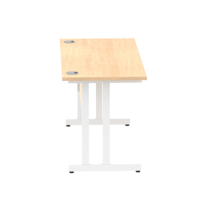 impulse 1400mm slimline desk cantilever leg