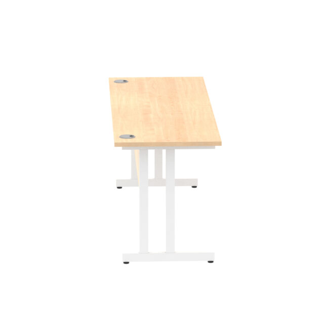 impulse 1800mm slimline desk cantilever leg