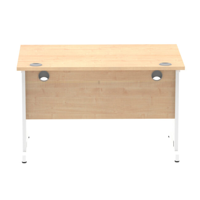 impulse 1200mm straight desk cable managed leg