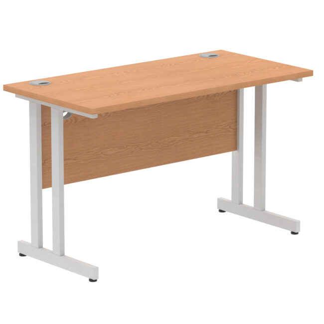 impulse 1200mm slimline desk cantilever leg