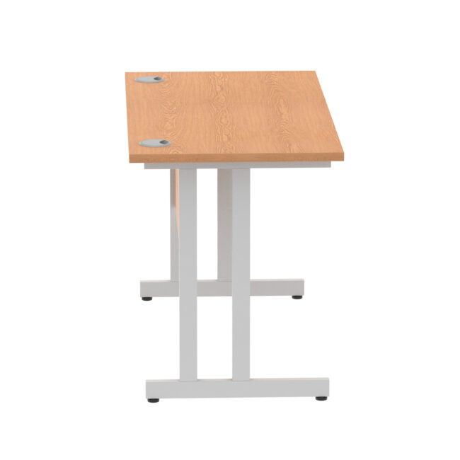 impulse 1200mm slimline desk cantilever leg